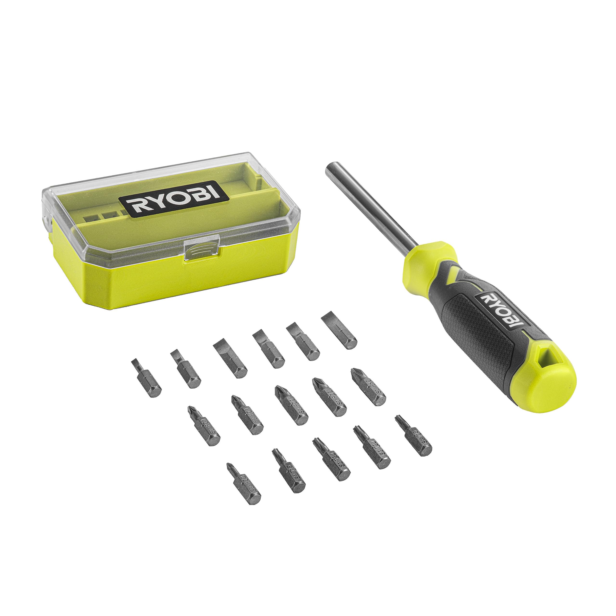 ryobi-rhsdm1701-tournevis-cliquet-16-embouts image 1