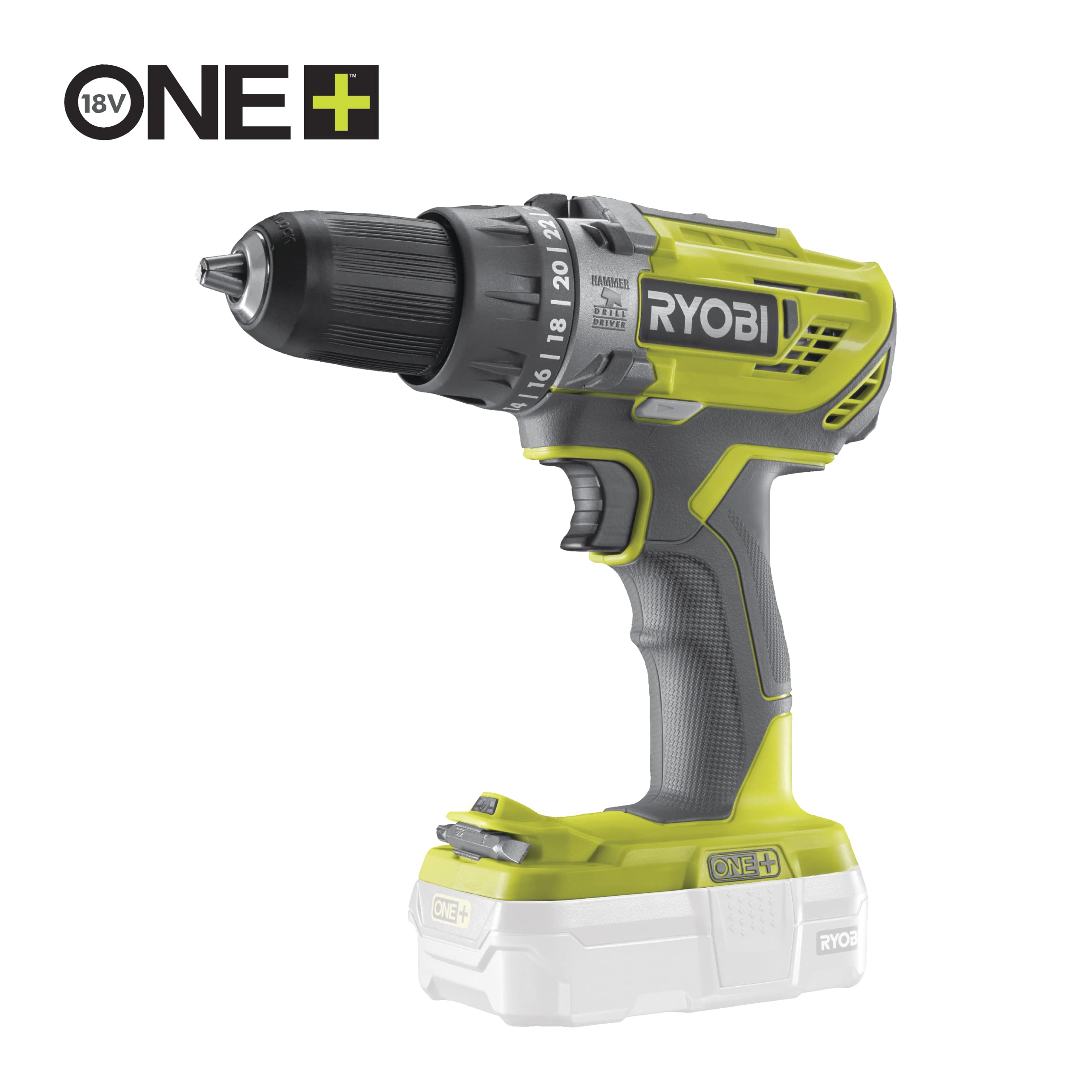 ryobi-18v-one-duo-perceuse-percussion-meuleuse-115mm-2-batteries image 2