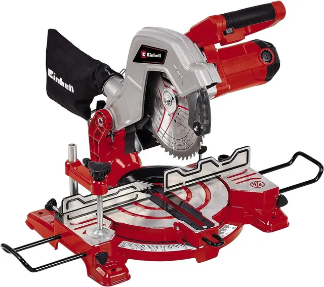 einhell-tc-ms-216-scie-onglet-1600-w-lame-216-mm image 1