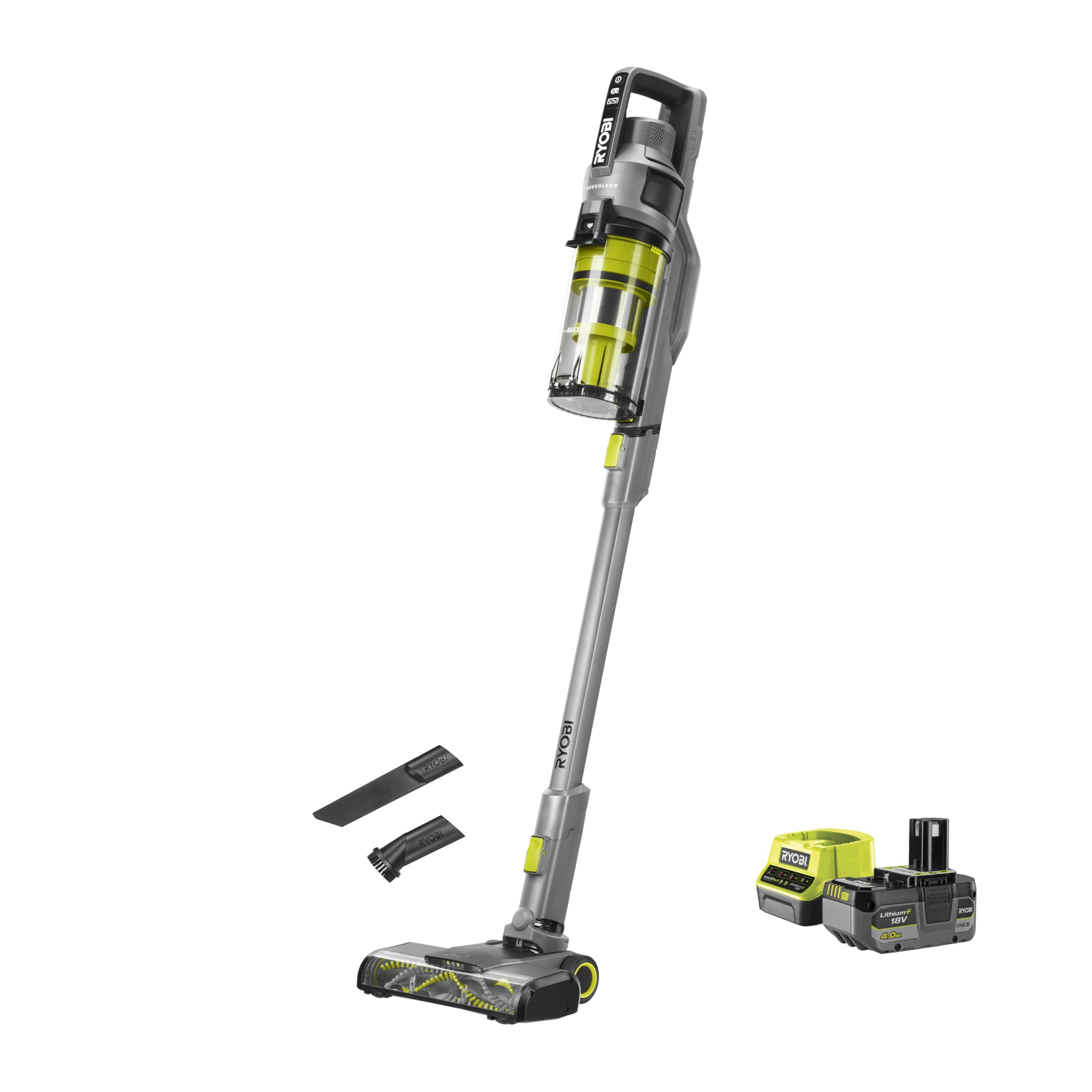 ryobi-aspirateur-balai-18v-one-600-ml-batterie-4-ah image 8