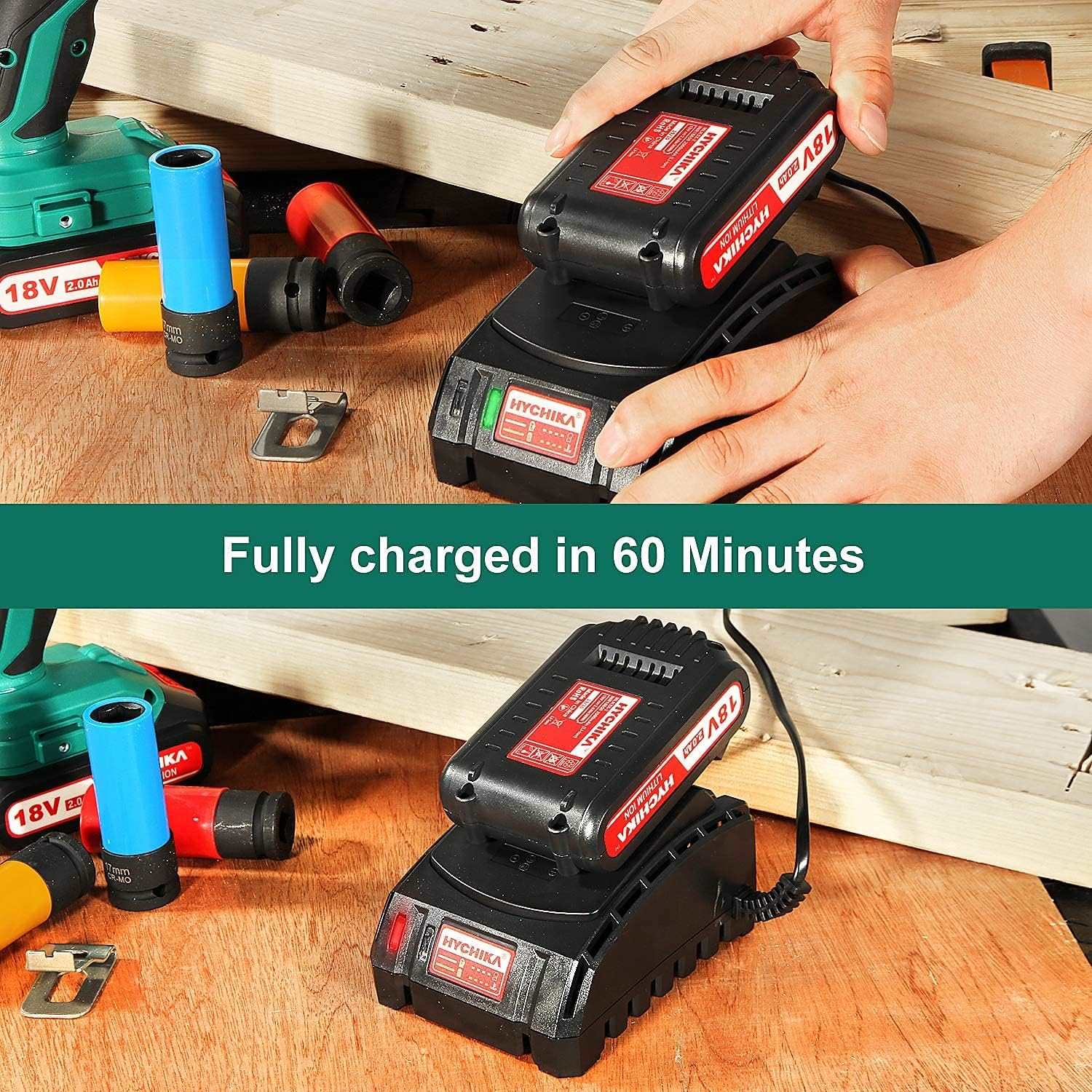 hychika-chargeur-batterie-18v-4-0a-li-ion-outils image 3