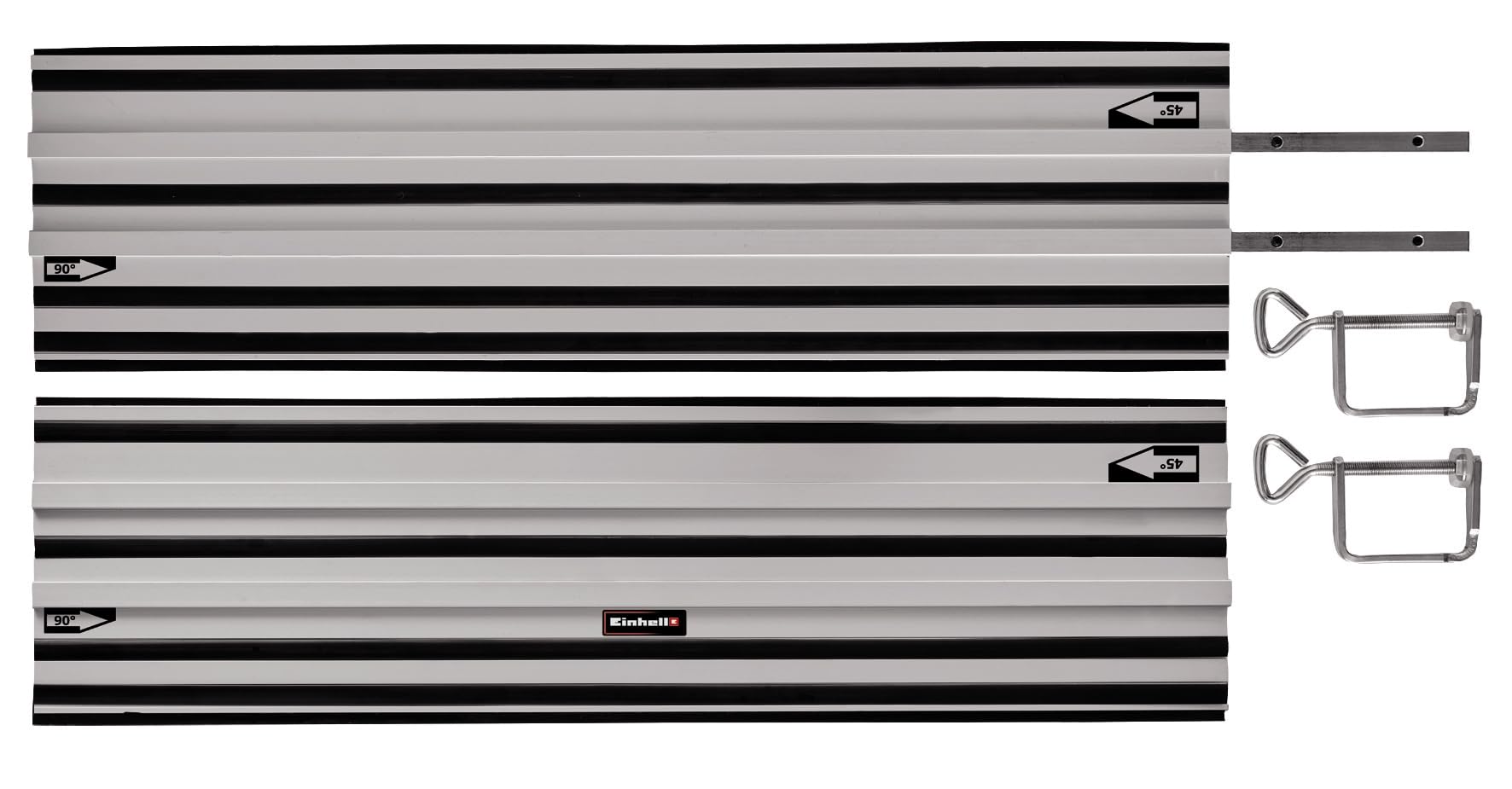 einhell-rails-de-guidage-2x1000-mm-pour-scies-circulaires image 1