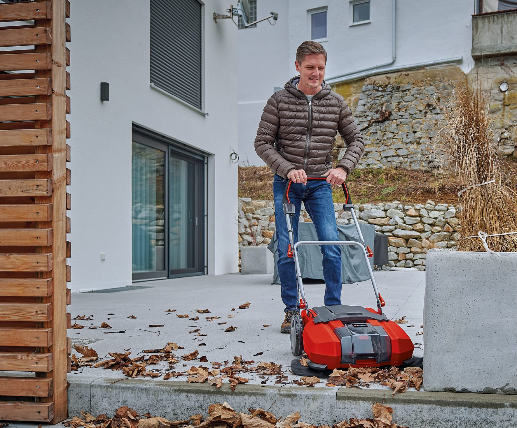 einhell-te-sw-18-610-li-solo-balayeuse-sans-fil-solo-61-cm image 4