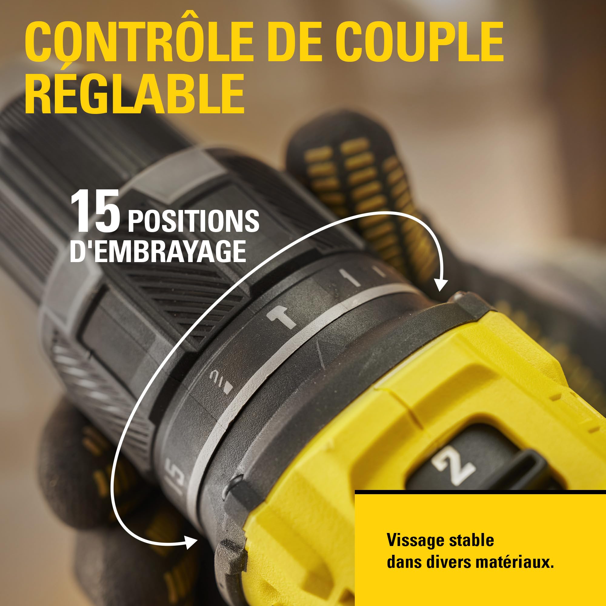 stanley-v20-sfmcd716d2a-qw-perceuse-percussion-18v-100-accessoires image 4