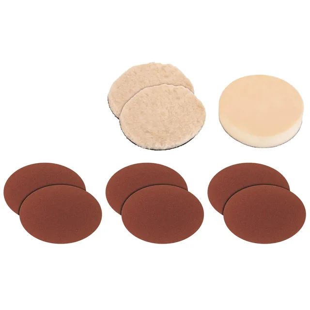 einhell-accessoire-polisseuse-kit-9-pi-ces-disques-bonnets image 1