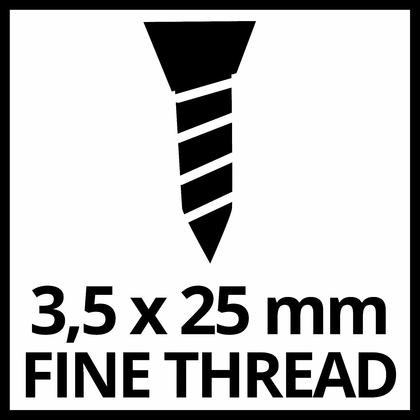 einhell-vis-cloison-s-che-3-5x25-mm-filetage-fin-1000-pi-ces image 4