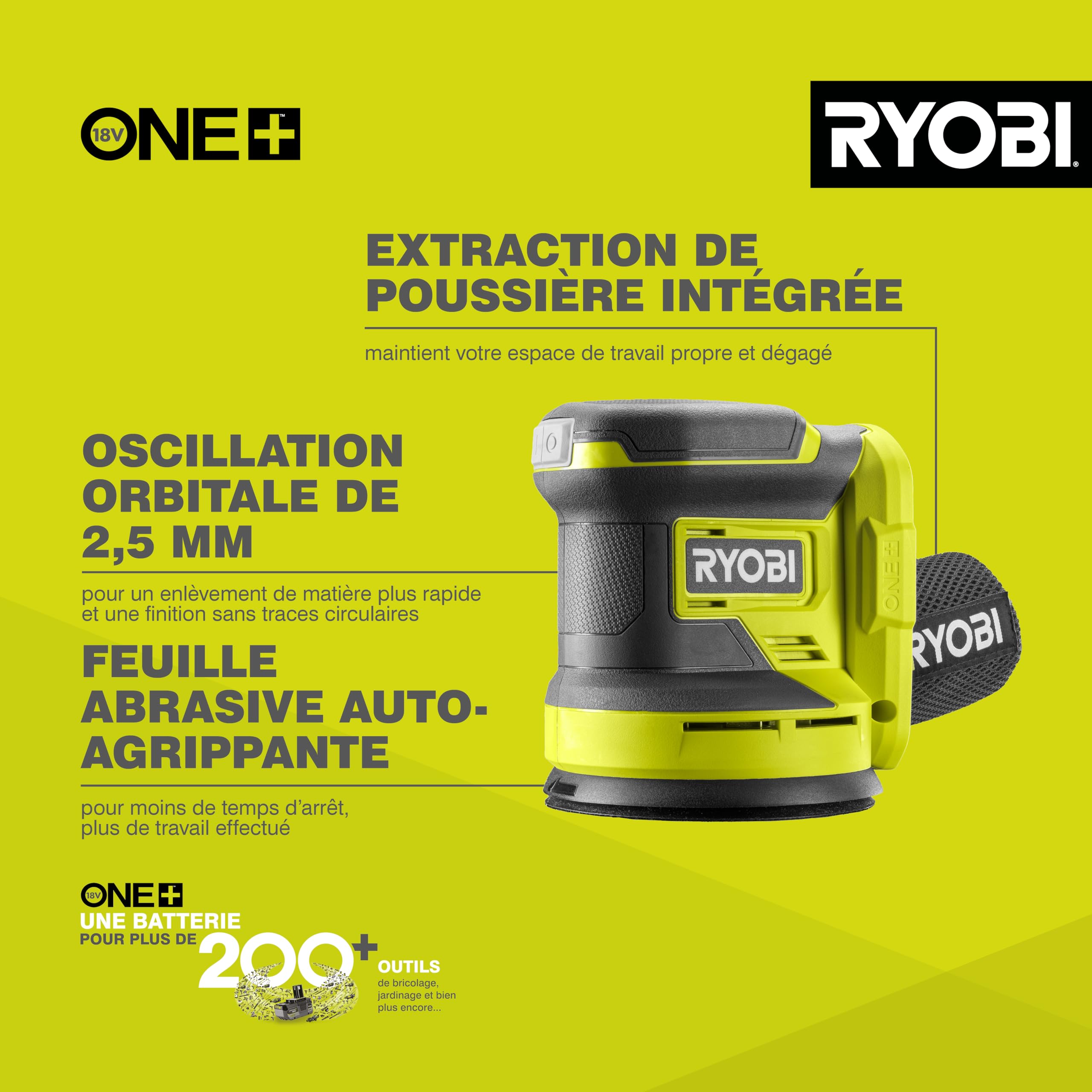 ryobi-rros18-0-ponceuse-excentrique-18v-solo-125-mm image 2