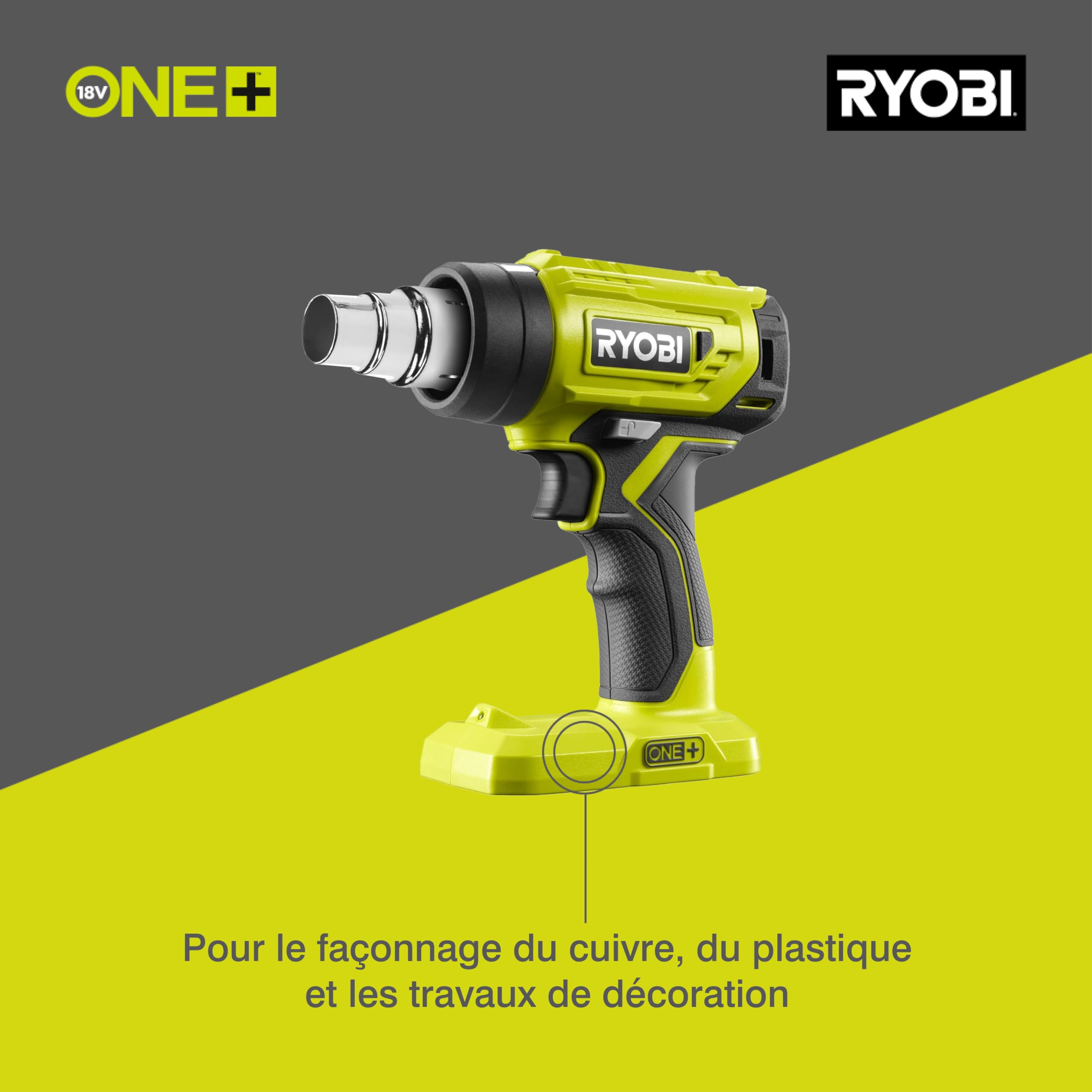 ryobi-r18hg-0-pistolet-thermique-18v-one-470-c-solo image 2