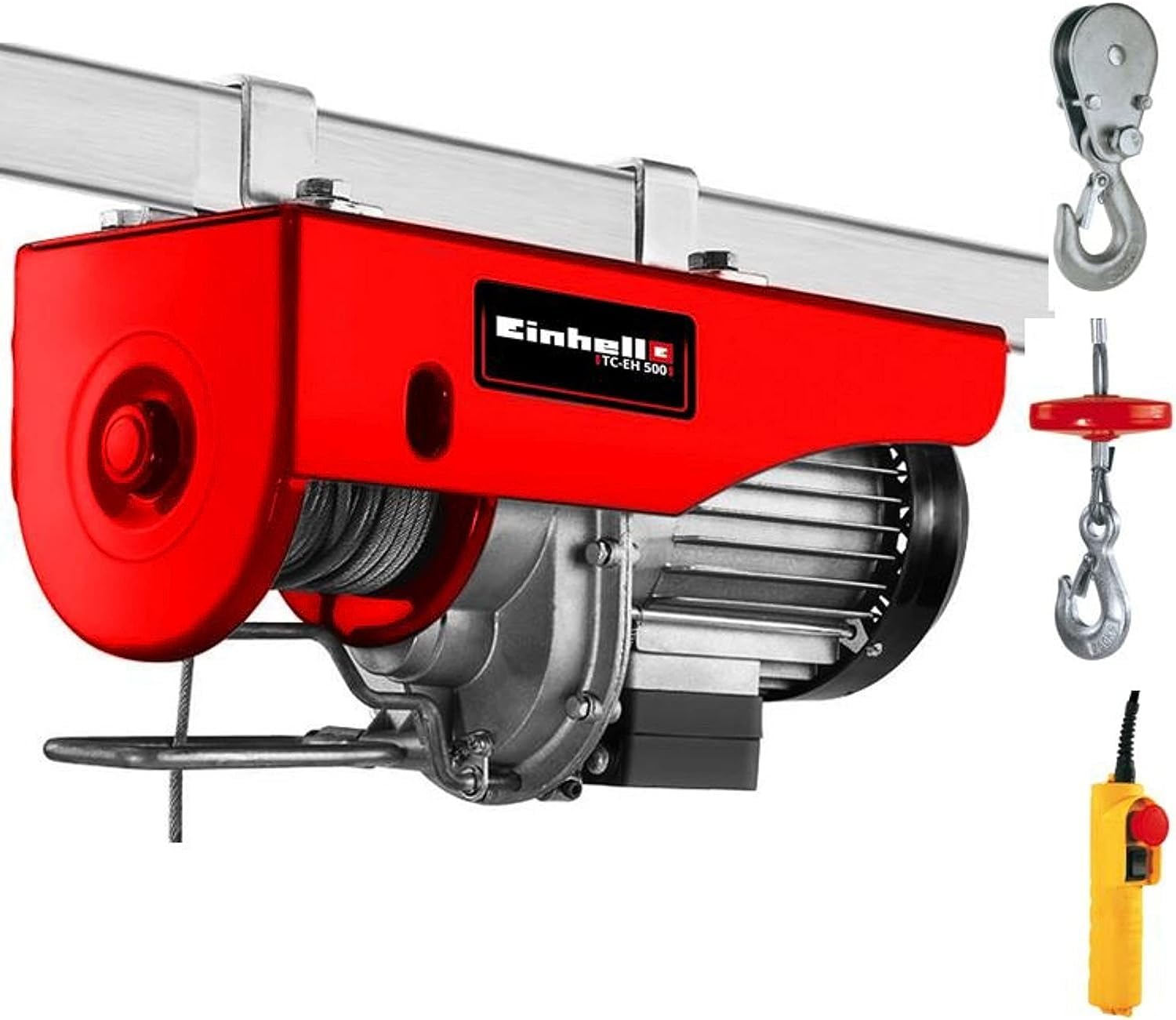 einhell-tc-eh-500-palan-lectrique-500-kg-800w-c-ble-12-m image 1