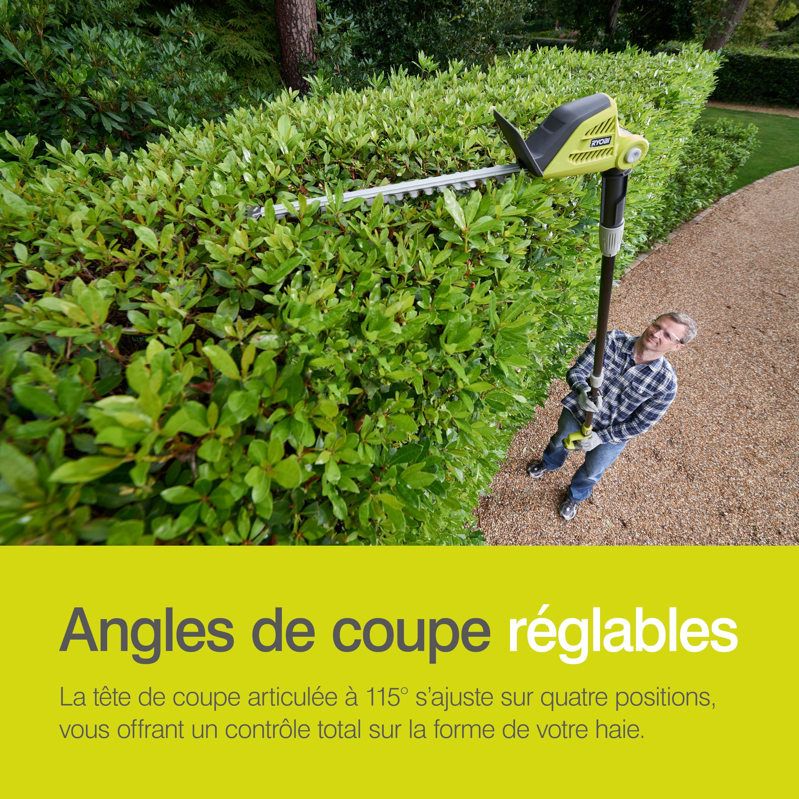 ryobi-opt1845-taille-haie-perche-18v-45-cm-sans-batterie image 8
