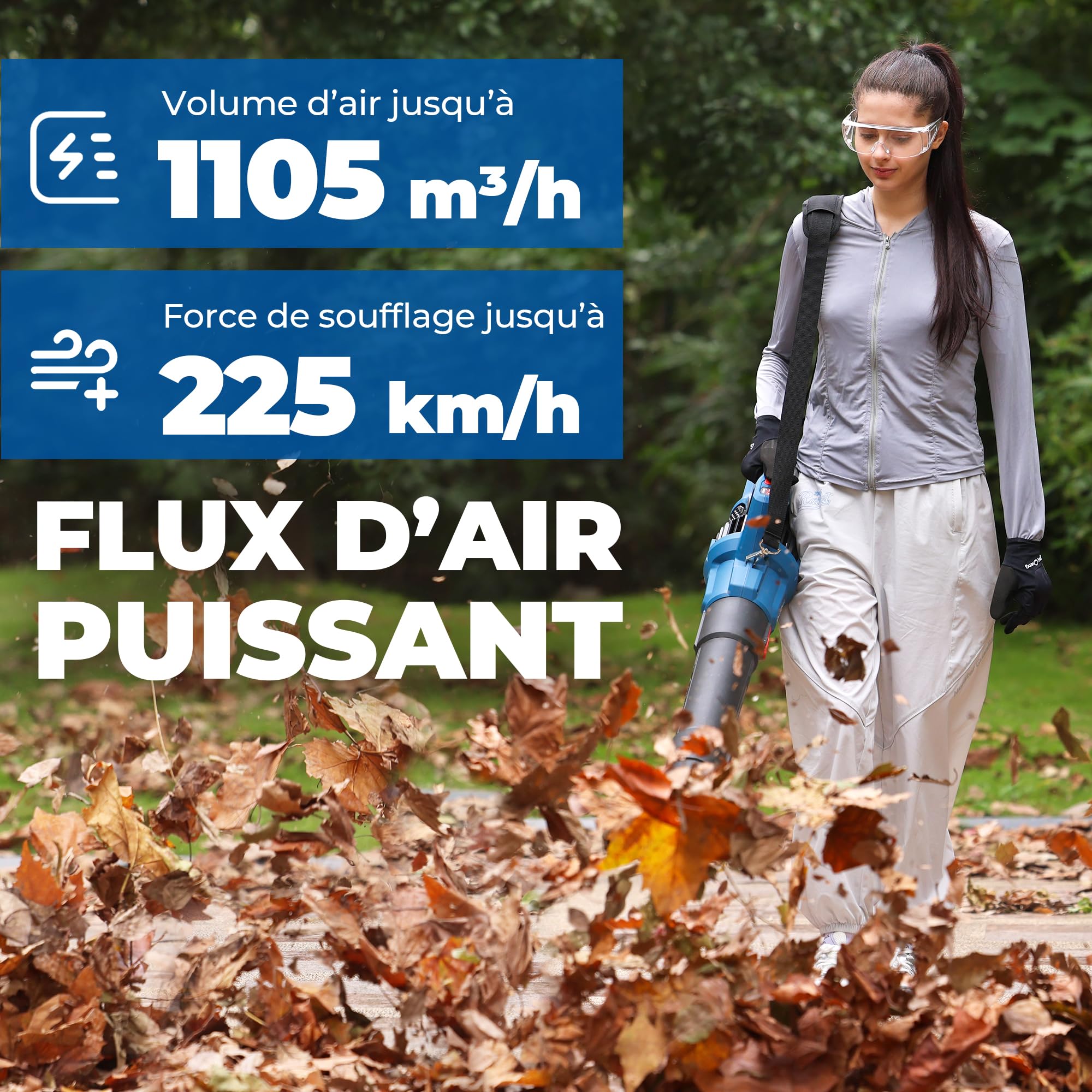 dongcheng-souffleur-feuilles-sans-fil-2x20v-4ah-turbo image 3