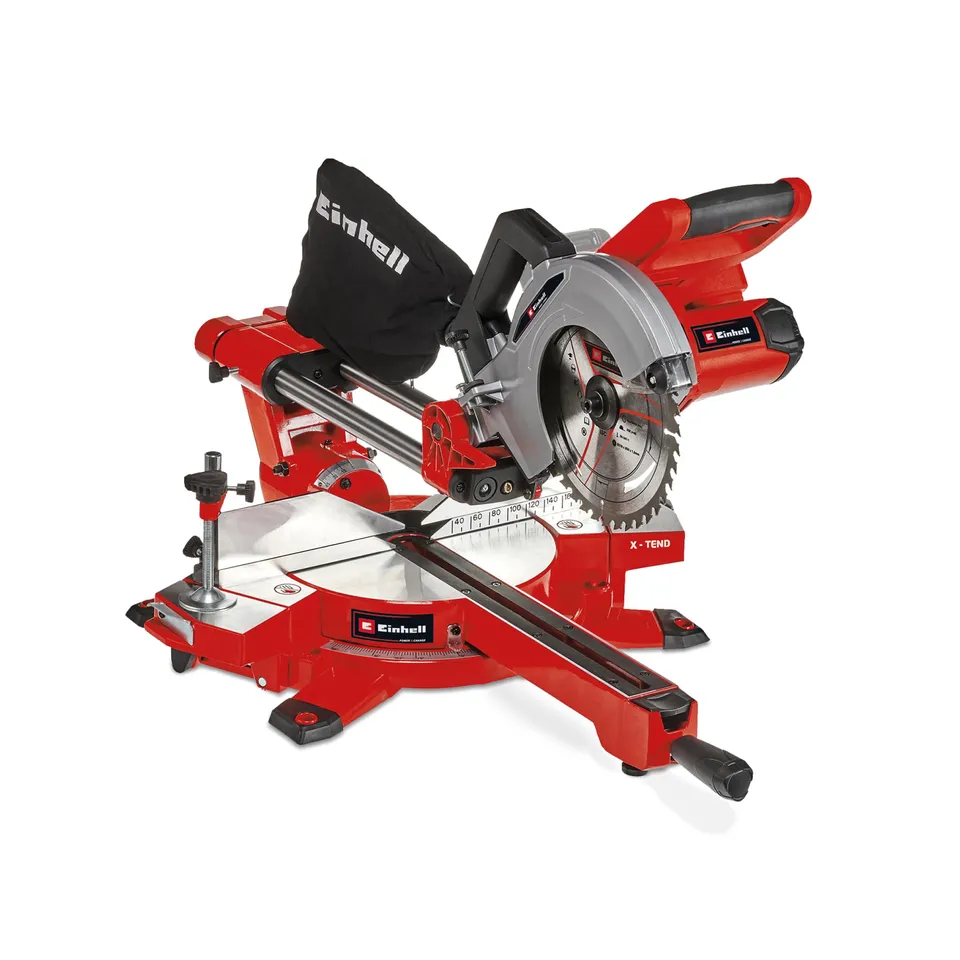 einhell-te-sm-36-210-li-solo-scie-onglet-radiale-36v-210mm image 1