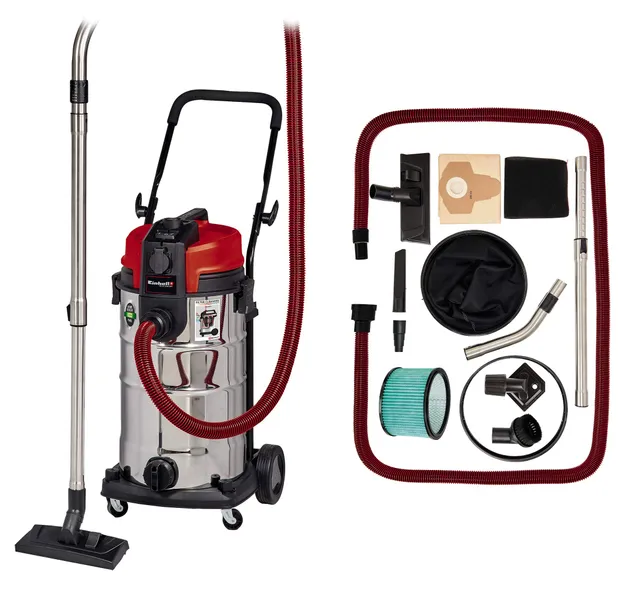 einhell-te-vc-2340-sac-aspirateur-chantier-40l-1200w image 1