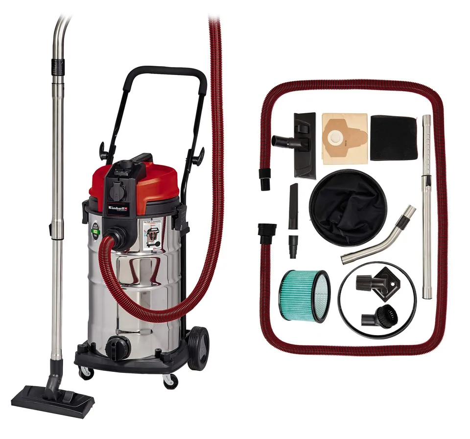 einhell-te-vc-2340-sac-aspirateur-chantier-40l-1200w image 1