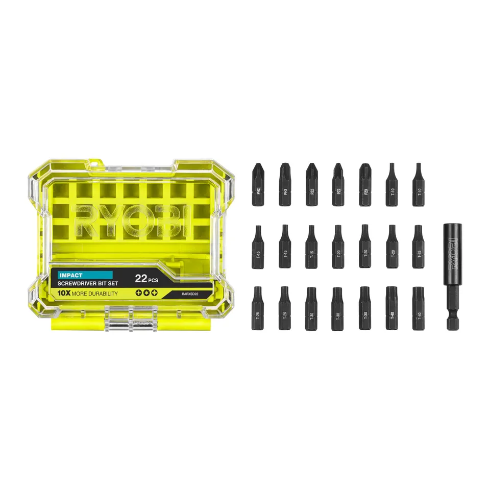 ryobi-rx-rarxsd22-coffret-22-embouts-impact-ph-pz-tx image 1