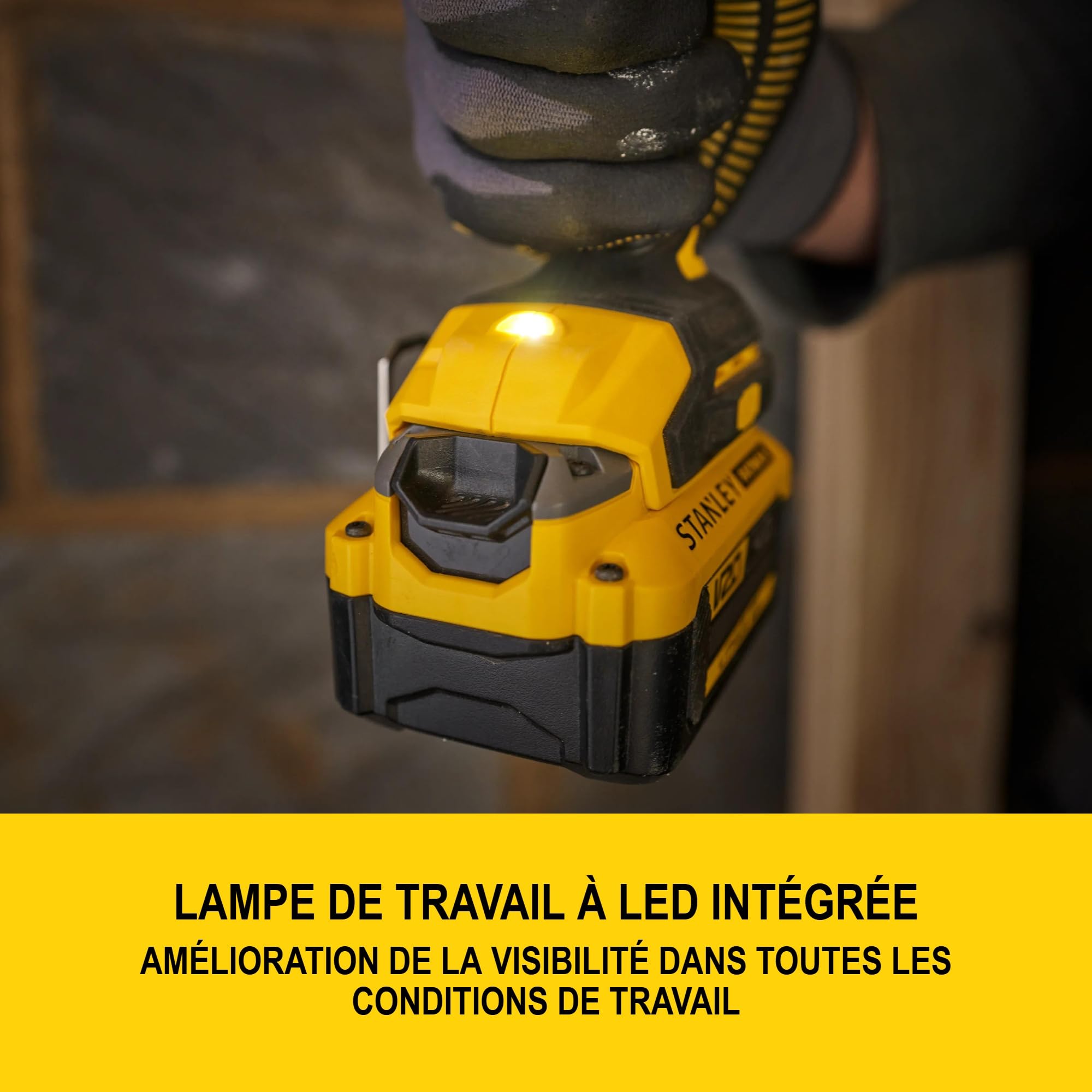 stanley-v20-sfmcd716d2t-qw-perceuse-visseuse-18v-2x2ah-60nm image 7