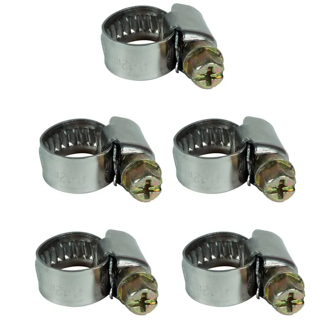 einhell-lot-5-colliers-de-serrage-tuyau-8-12-mm image 1