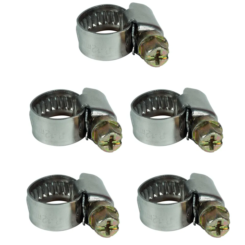 einhell-lot-5-colliers-de-serrage-tuyau-8-12-mm image 1