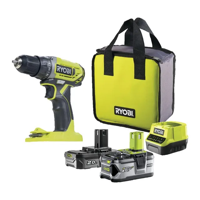 ryobi-one-r18dd2-242s-perceuse-visseuse-18v-2-batteries-40-nm image 1