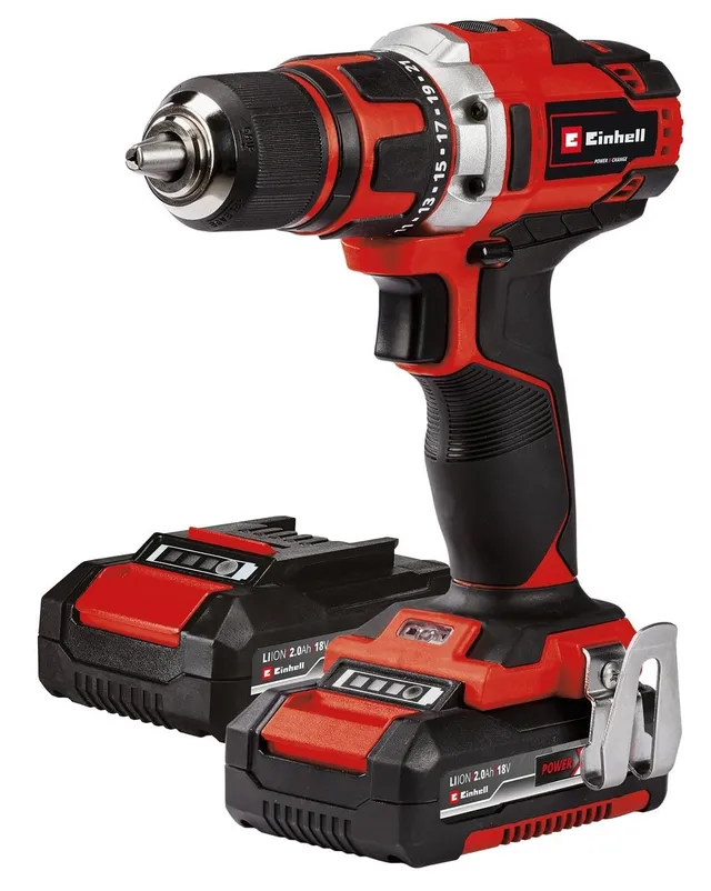 einhell-te-cd-18-40-1-li-perceuse-visseuse-2x2ah-power-x-change image 1