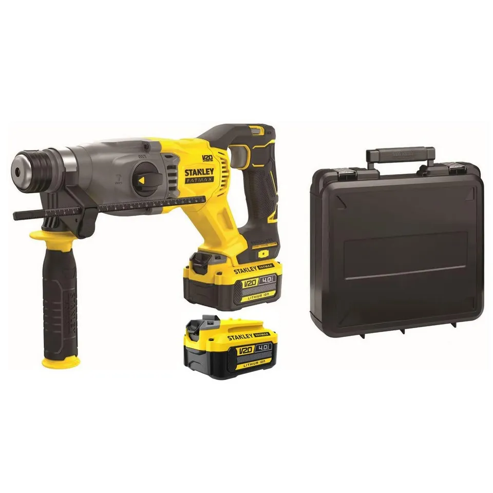 stanley-sfmch900m22-perforateur-sds-18v-v20-2j-kit-2x4ah image 1