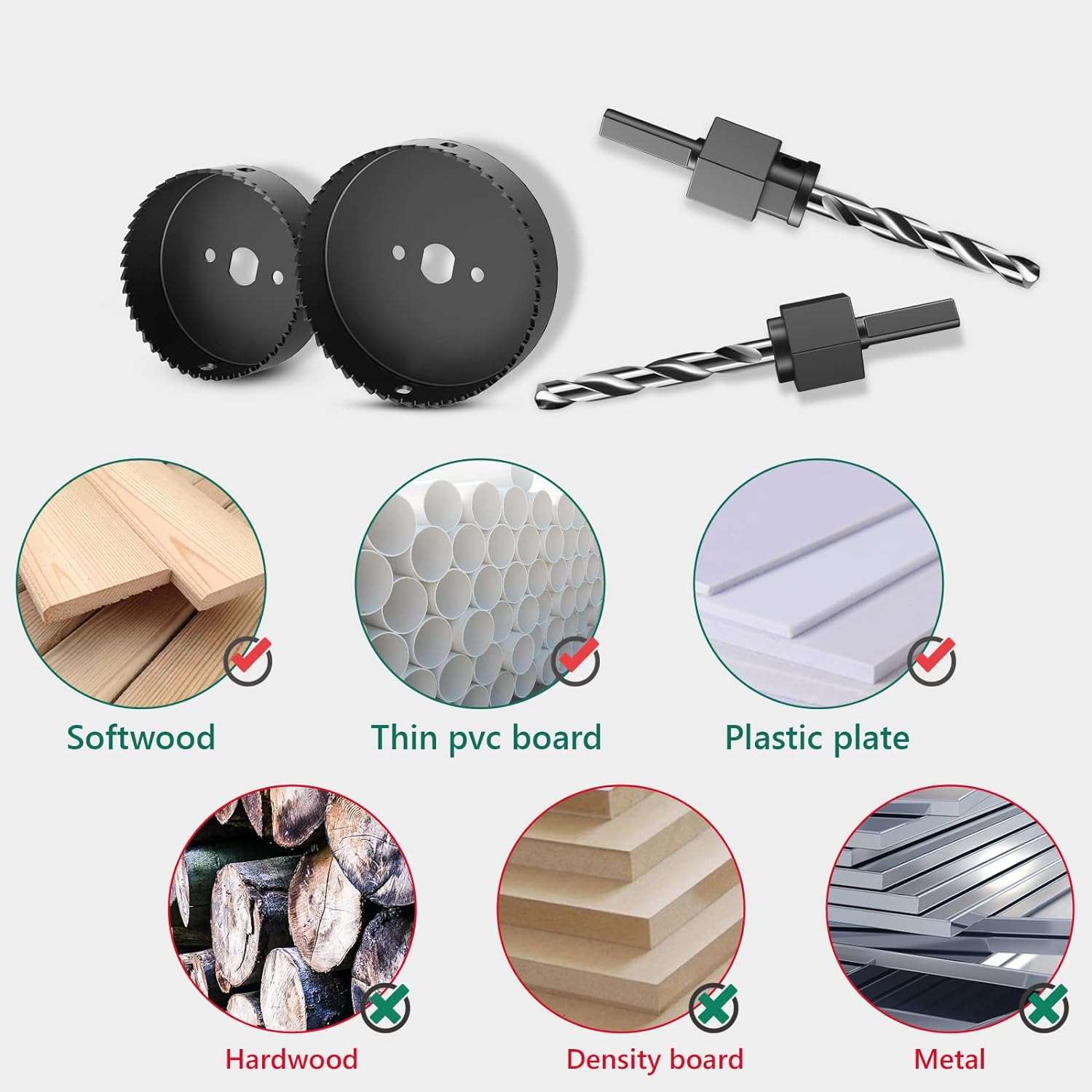 hychika-hole-saws-coffret-scies-cloches-19-pi-ces-hs17k image 4