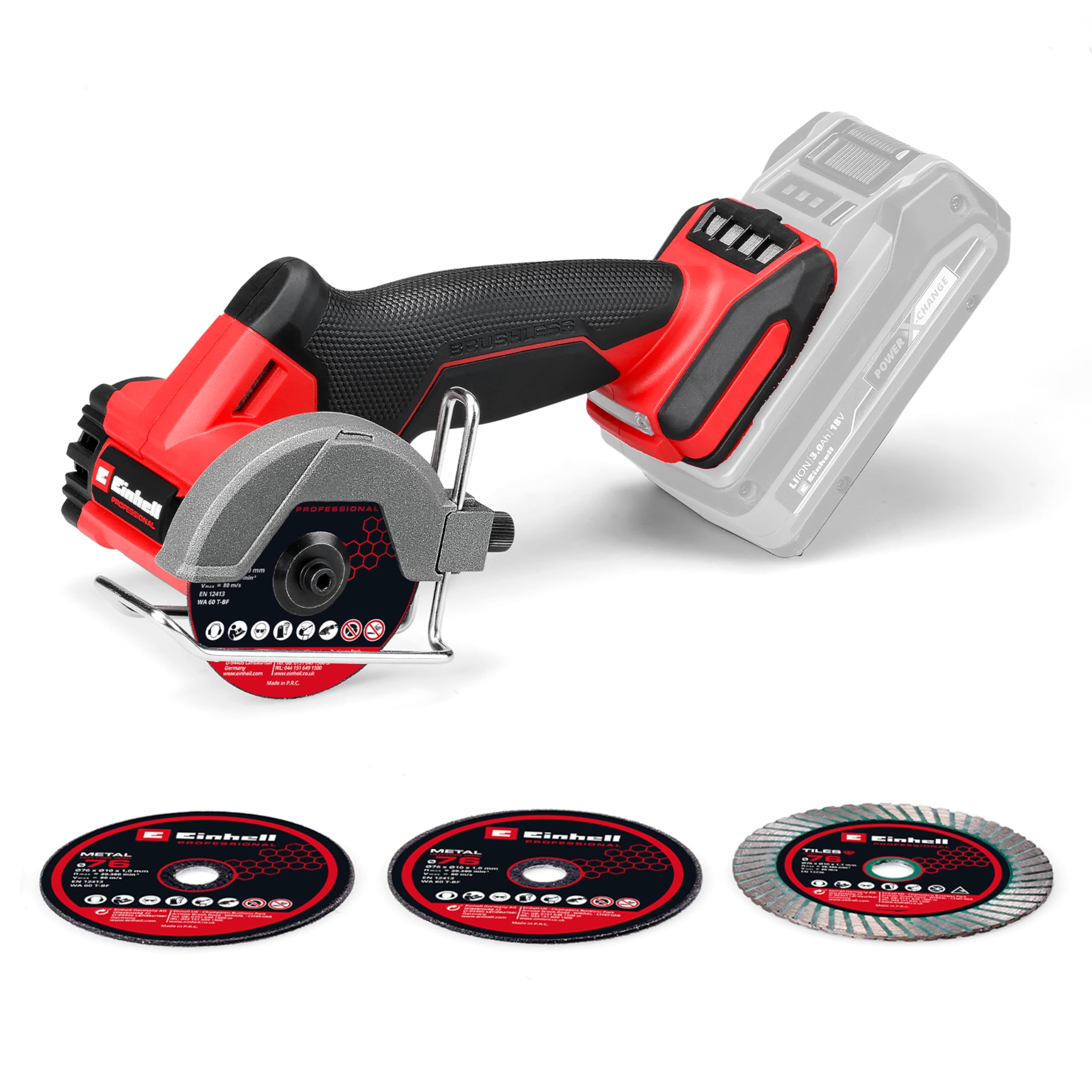 einhell-tp-co-18-76-c-li-bl-solo-mini-meuleuse-76mm-18v image 1