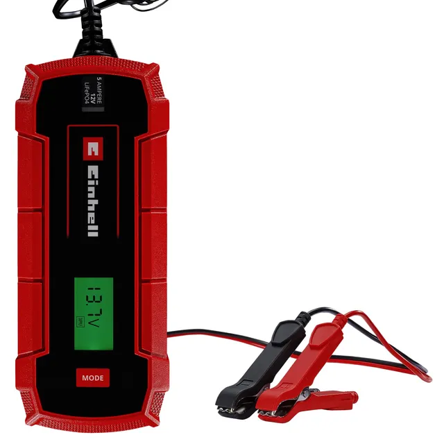 einhell-ce-bc-5-m-chargeur-batterie-12v-5a-lifepo4 image 1