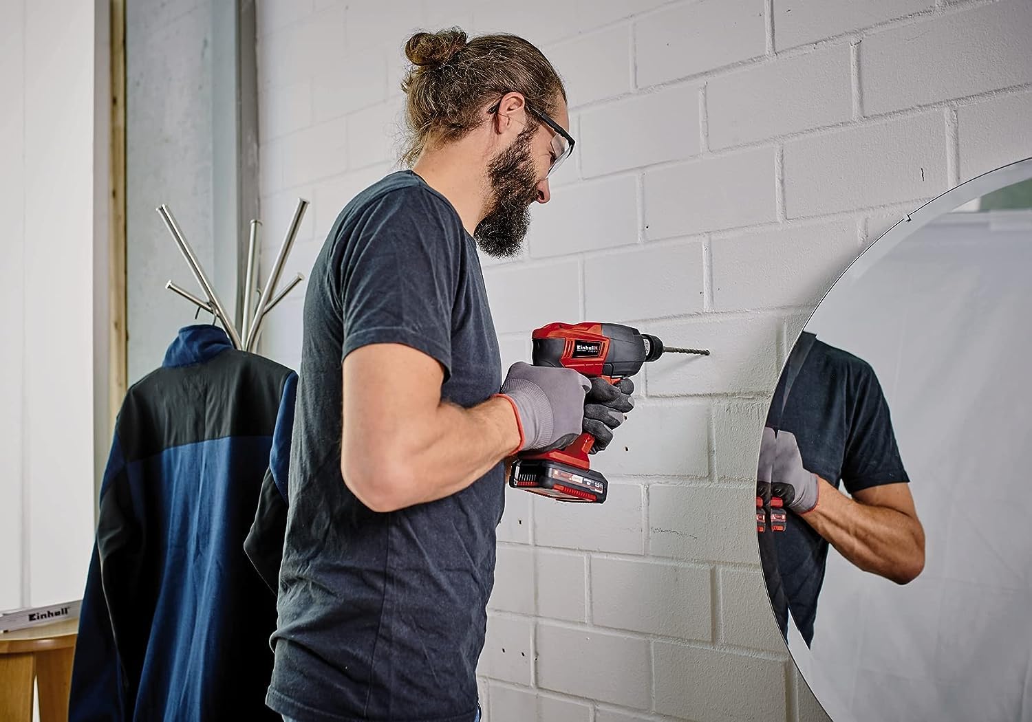 einhell-te-hd-18-li-perforateur-sans-fil-18v-kit-2-5-ah-sds-plus image 5