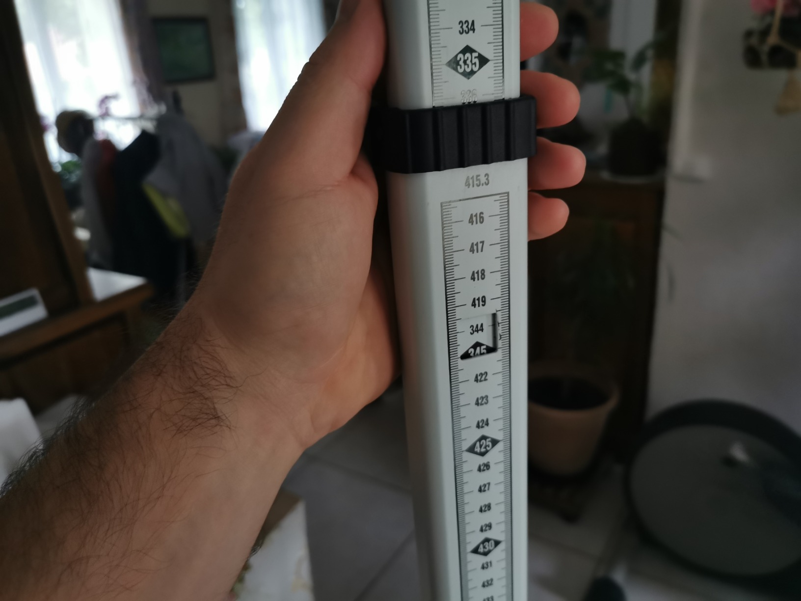 Dépliée à 5 m