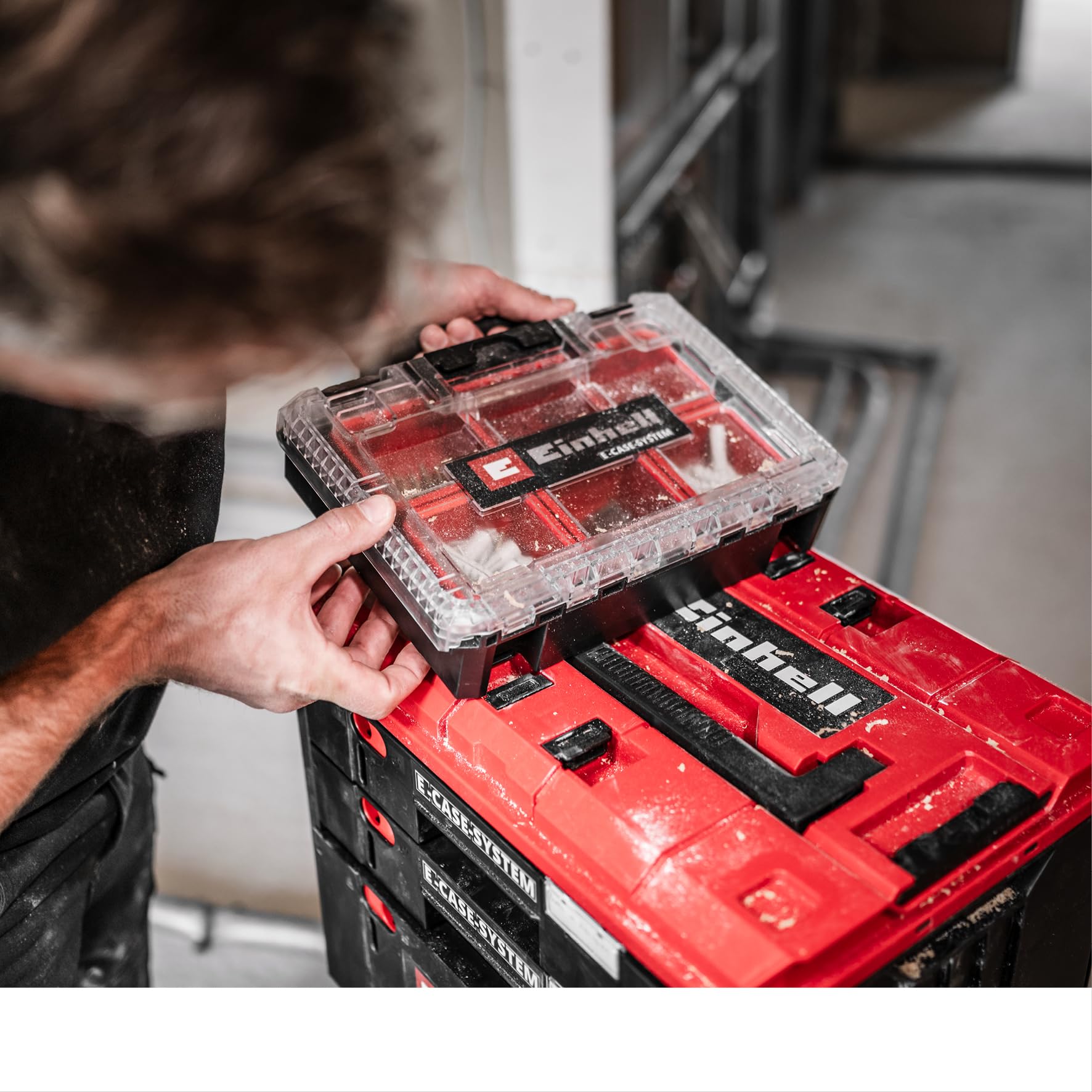 einhell-e-case-half-size-organisateur-bo-te-rangement-12-5-kg image 5