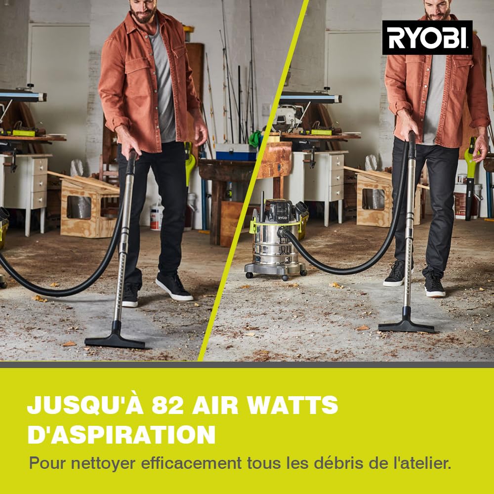 ryobi-r18wdv-0-aspirateur-atelier-18v-one-cuve-11-l image 3
