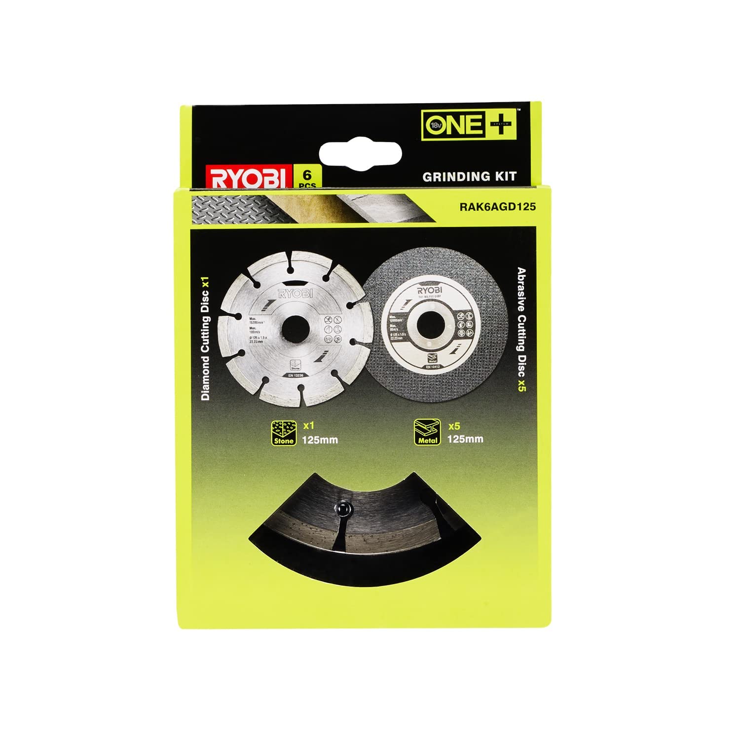 ryobi-one-r18ag7-0-meuleuse-d-angle-125-mm-18v-nue-brushless image 2
