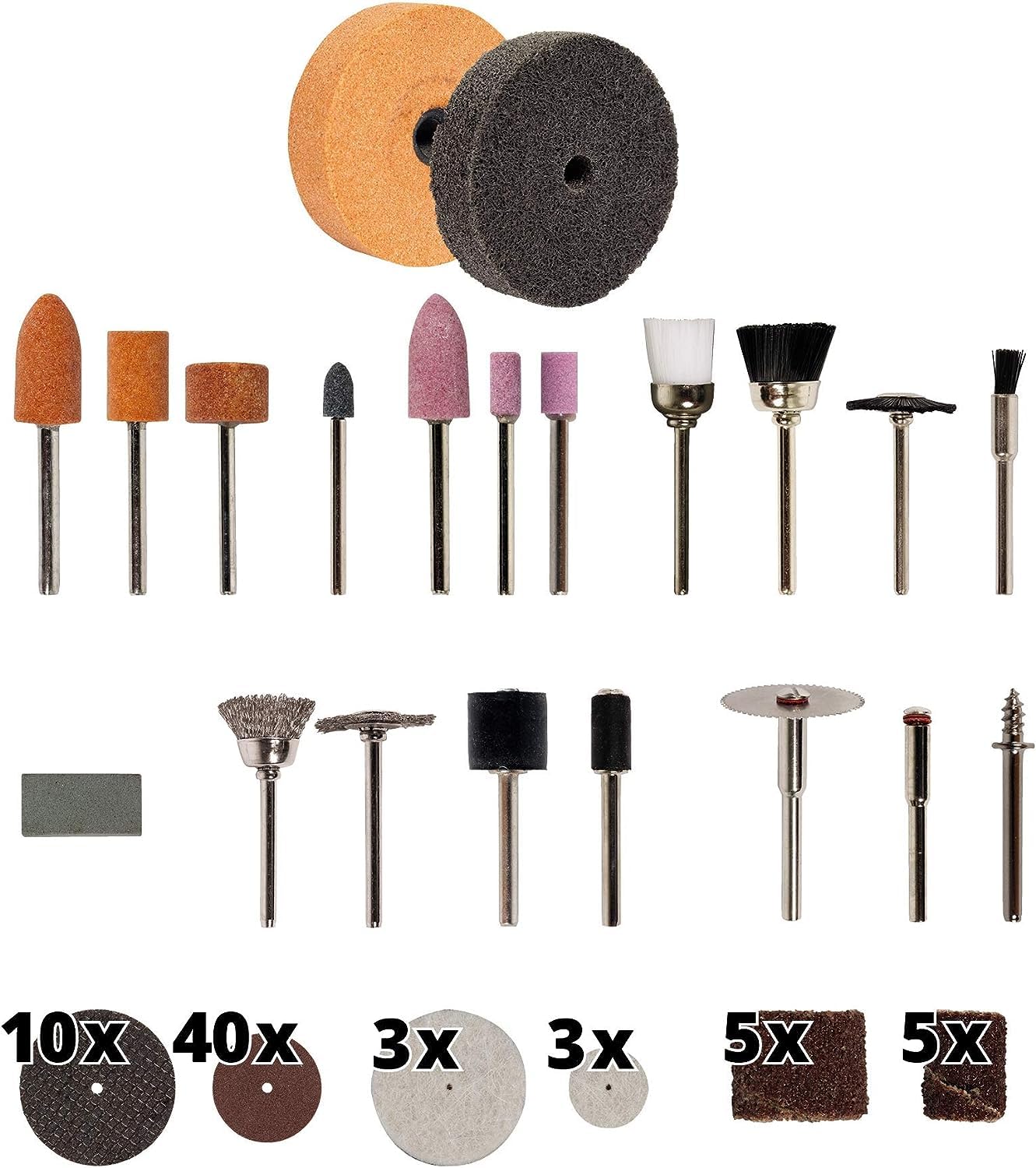 einhell-tc-xg-75-kit-touret-meuler-150w-85-accessoires image 2