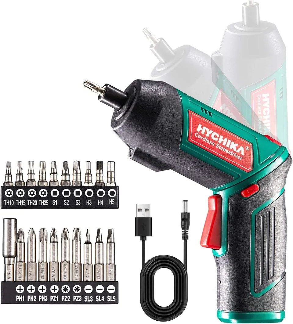 hychika-tournevis-sans-fil-3-6-v-6-nm-2000-mah-20-accessoires image 1