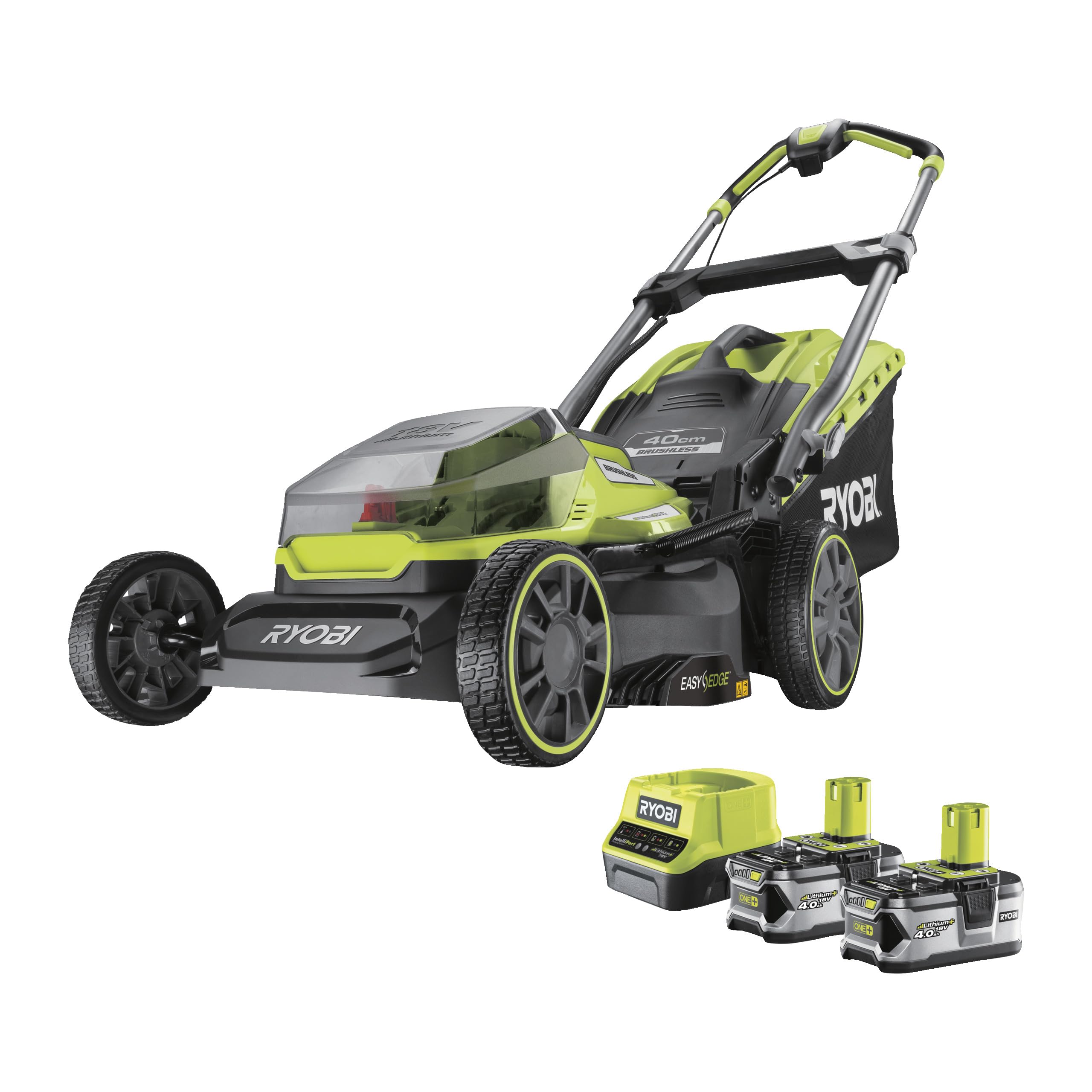 ryobi-tondeuse-40-cm-18-v-one-brushless-2-x-4-0-ah-mulching image 1