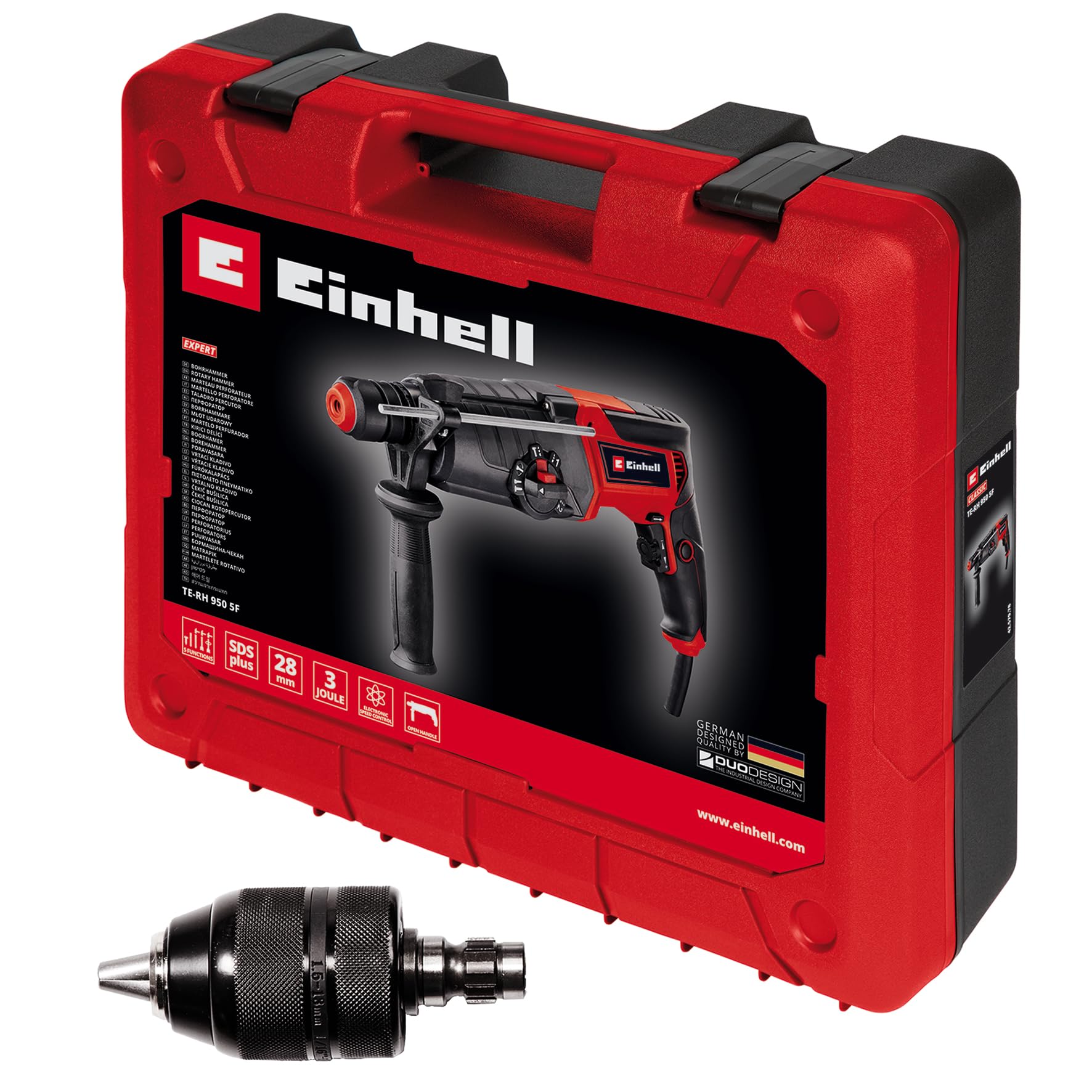 einhell-te-rh-950-5f-perforateur-sds-plus-950-w-3-j image 2