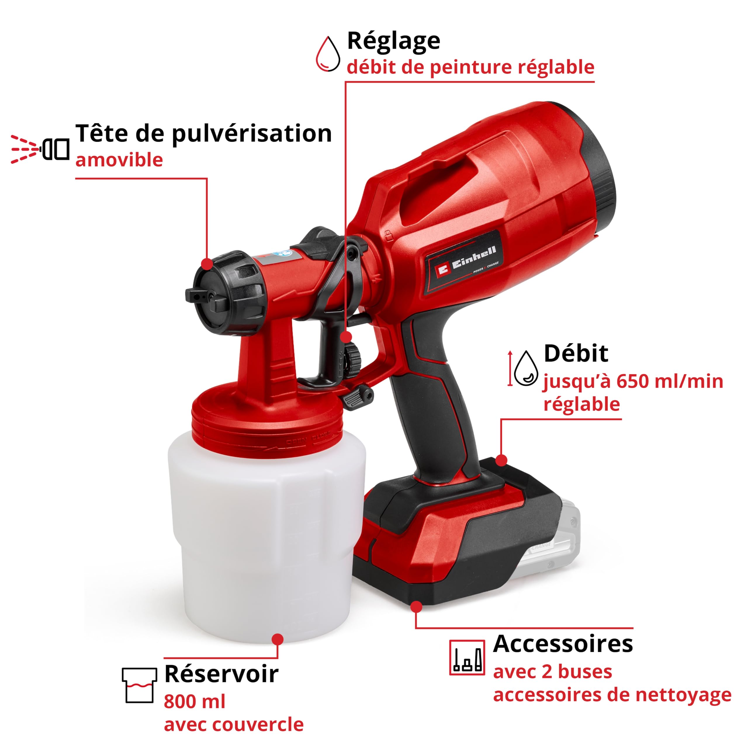 einhell-tc-sy-18-60-li-solo-pistolet-peinture-sans-fil-800-ml image 3