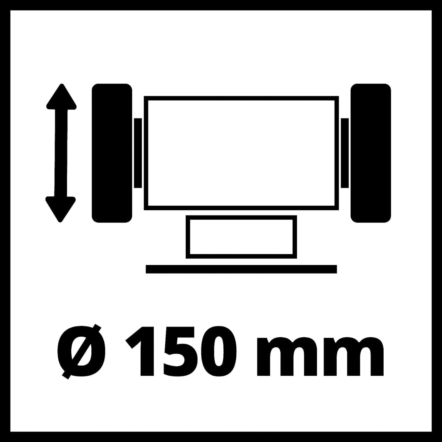 einhell-tc-bg-150-touret-meuler-150-mm-pon-age-fin-k36-k60 image 8