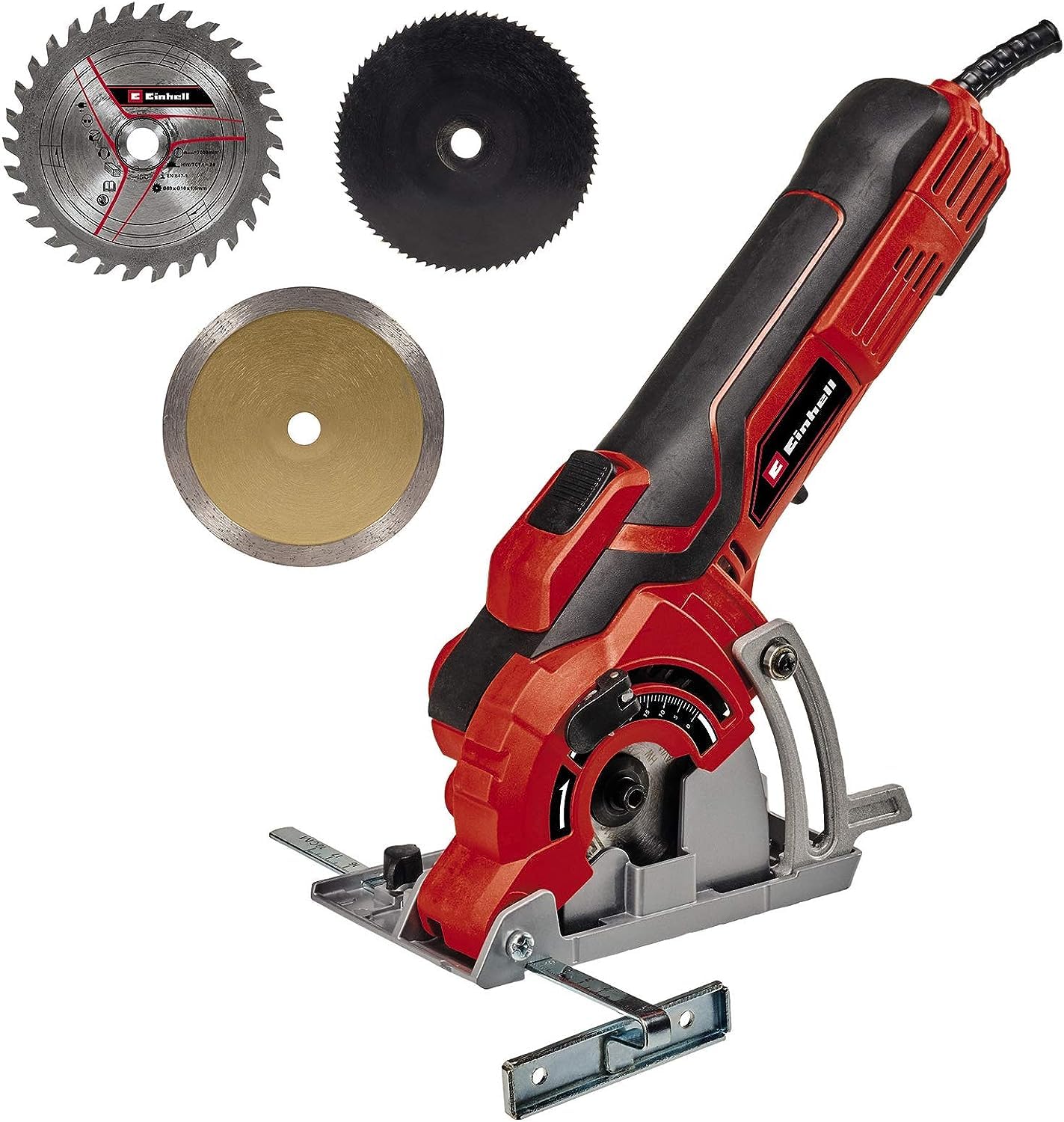 einhell-tc-cs-89-mini-scie-circulaire-600-w-lame-89-mm image 1