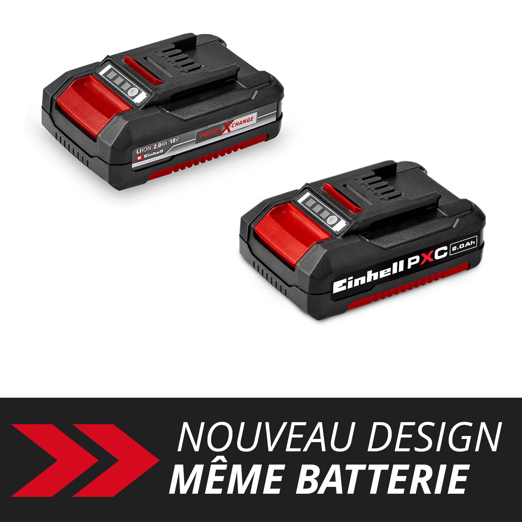 einhell-pxc-18-v-2-0-ah-batterie-li-ion-avec-led image 2