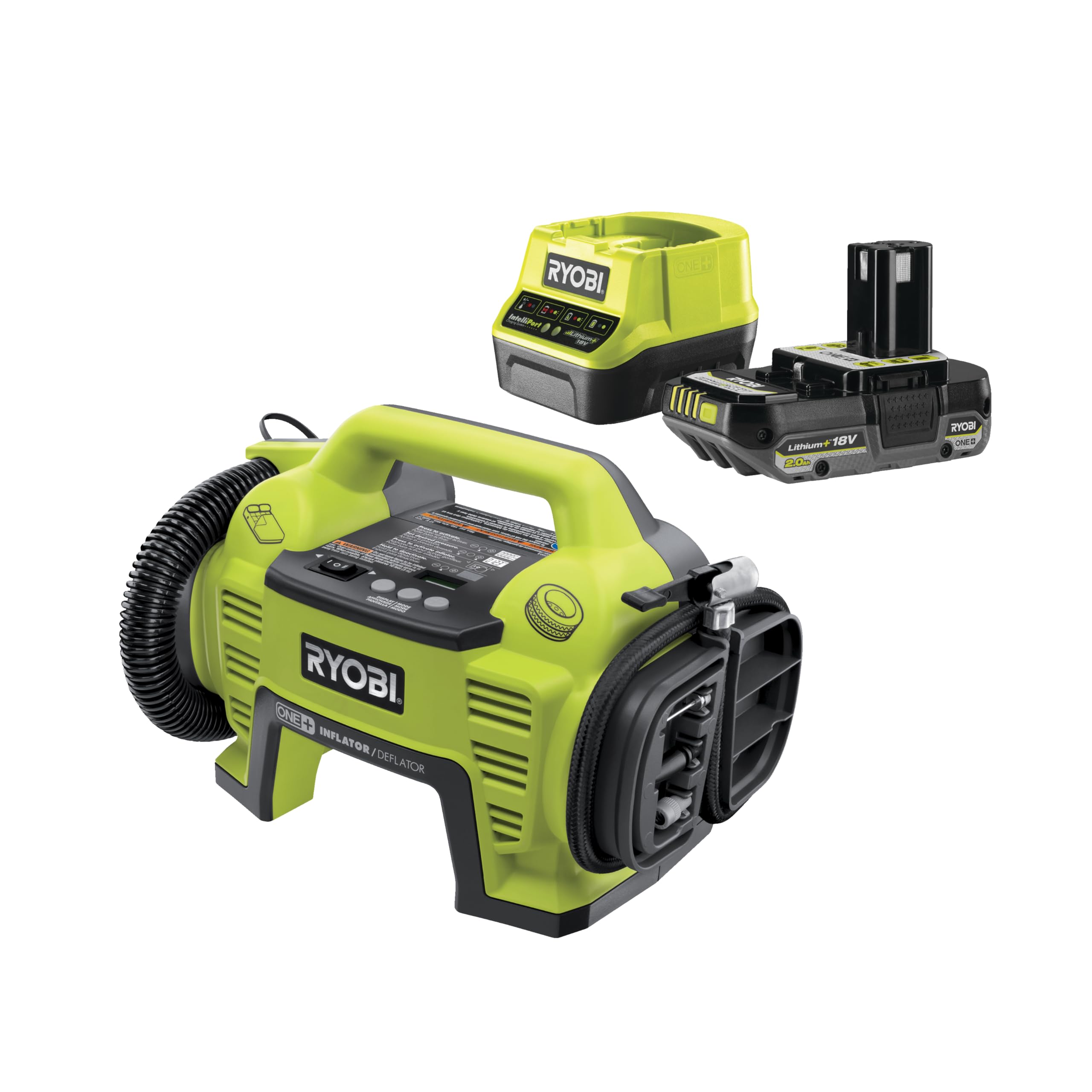 ryobi-r18i-1c20gzl-compresseur-gonfleur-18v-kit-2-0-ah image 1