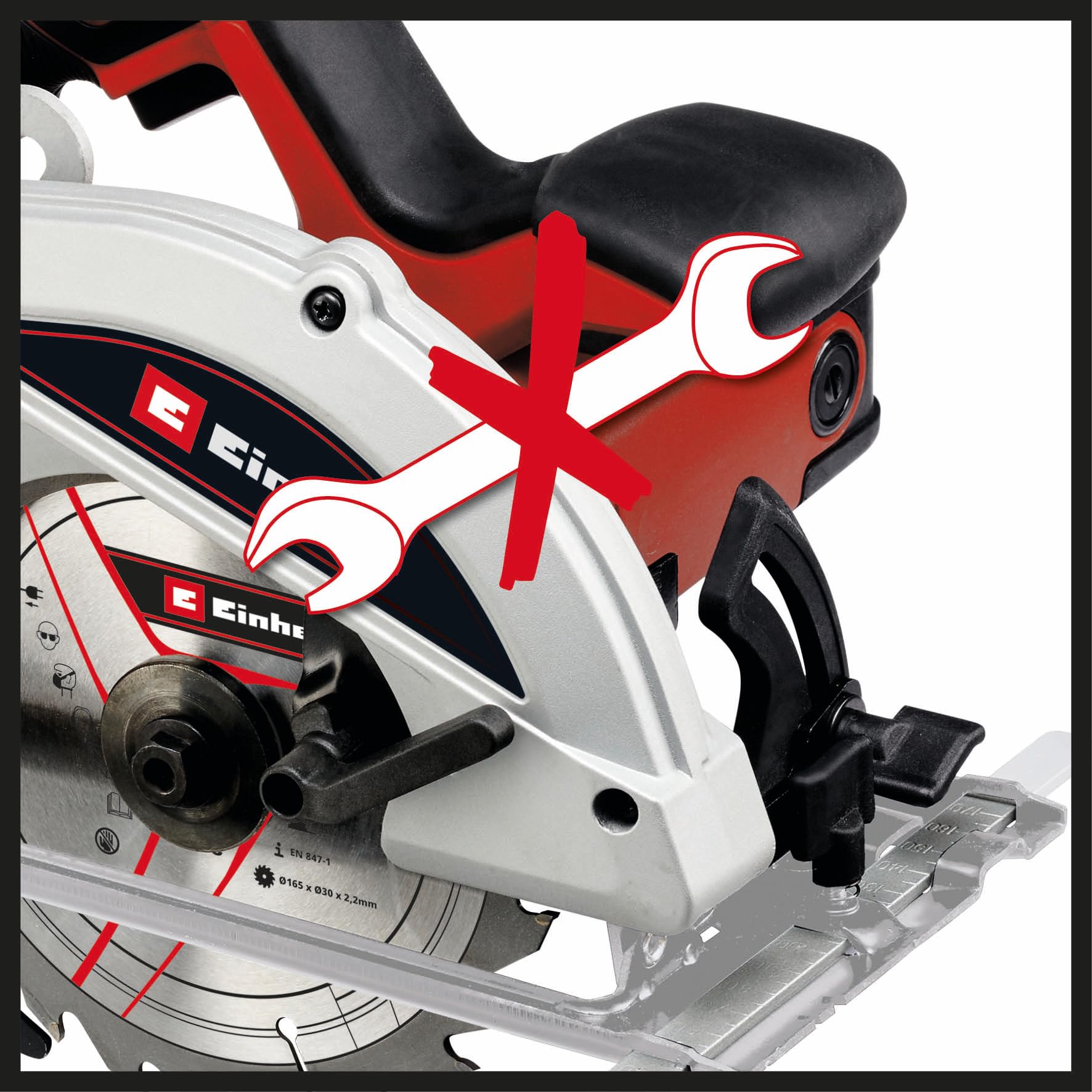 einhell-tc-cs-1250-scie-circulaire-lectrique-1250-w-165-mm image 2