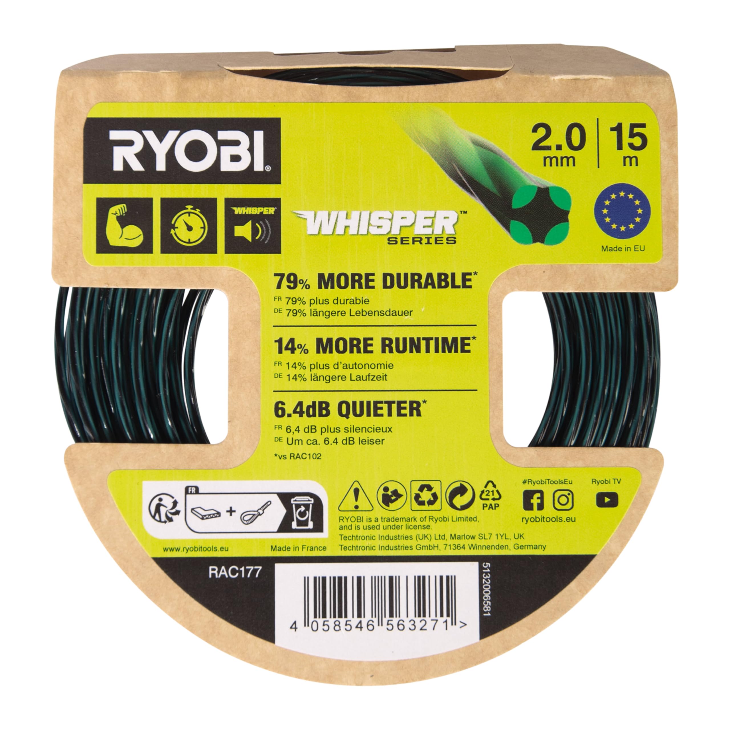 ryobi-rac177-fil-torsad-coupe-bordure-2-mm-15-m image 4