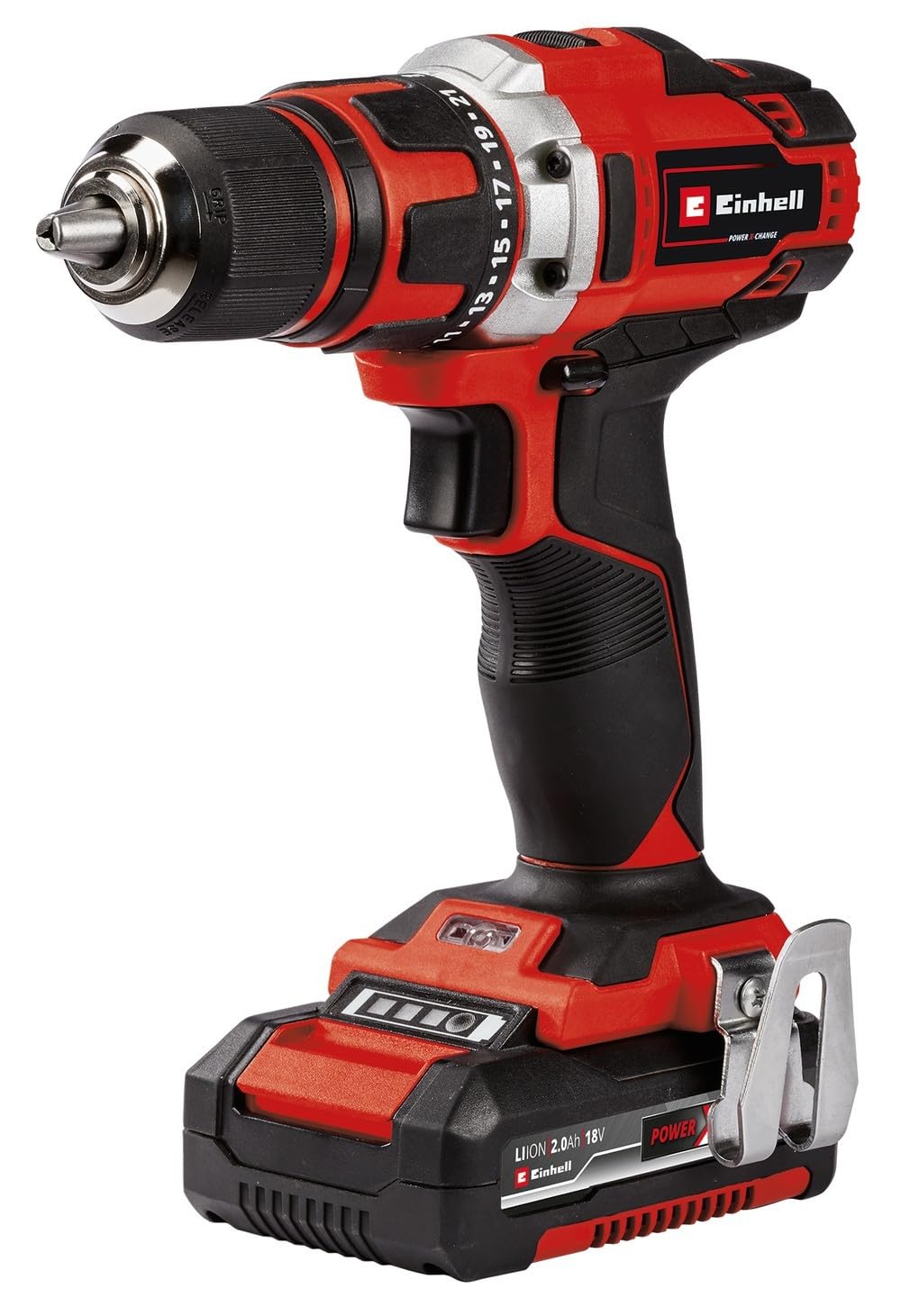 einhell-te-cd-18-40-1-li-perceuse-visseuse-2x2ah-power-x-change image 2