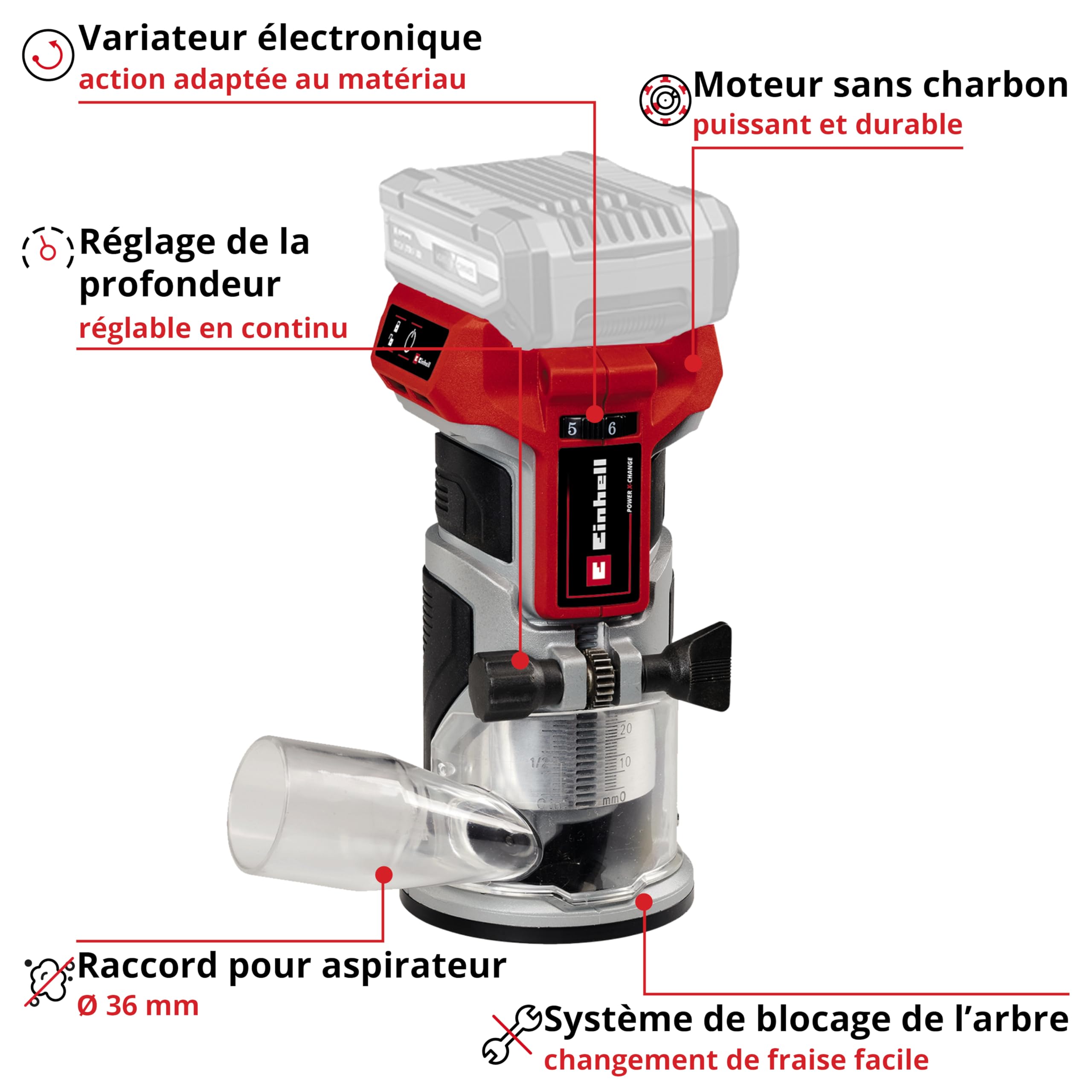 einhell-tp-et-18-li-bl-solo-affleureuse-18-v-40-mm image 3