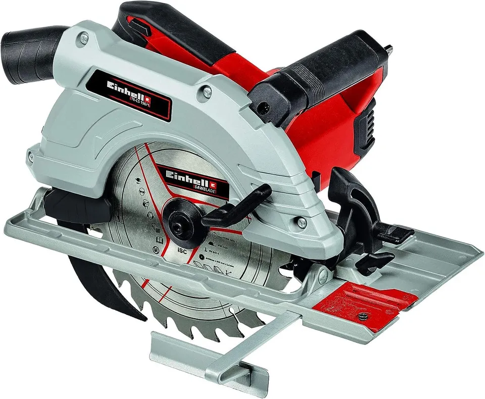 einhell-te-cs-190-1-scie-circulaire-190-mm-1500w-coupe-66-mm image 1
