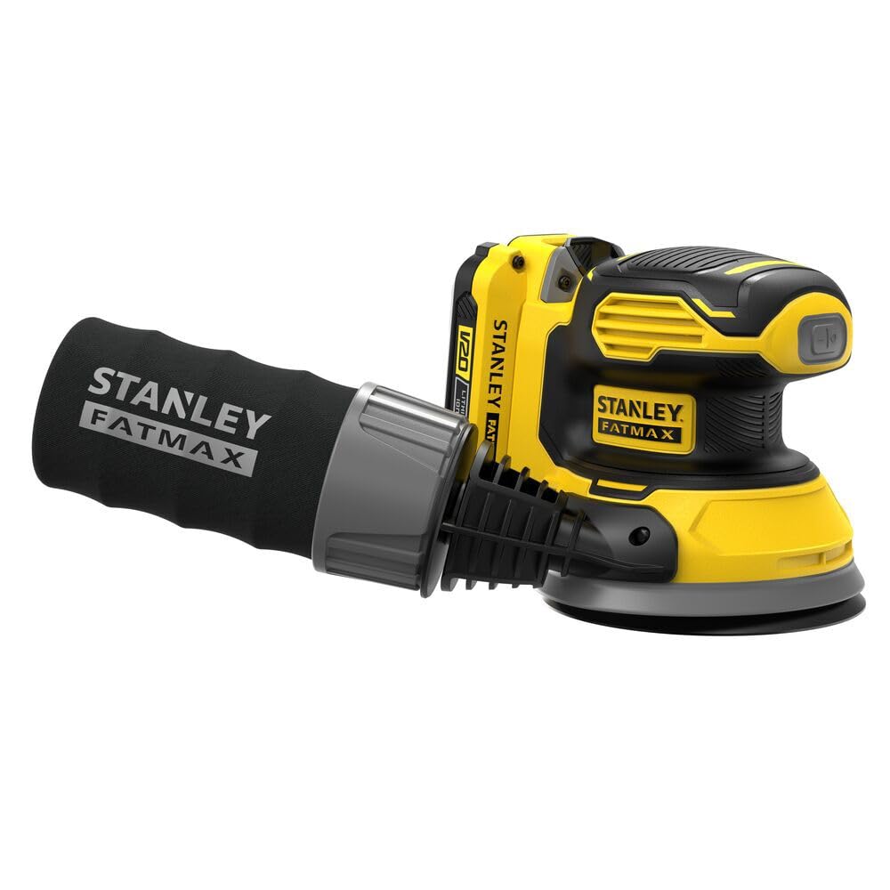 stanley-v20-ponceuse-excentrique-18v-sfmcw220d1s-batterie-2ah image 2
