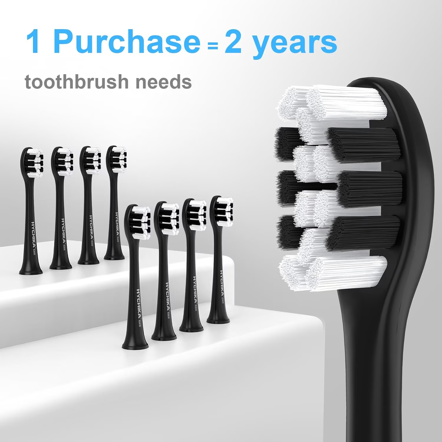 hychika-brosse-dents-lectrique-noire-8-t-tes-3-modes image 4