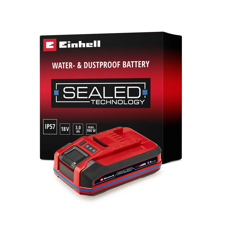 einhell-pxc-plus-sealed-batterie-18v-3-0-ah-ip57 image 1